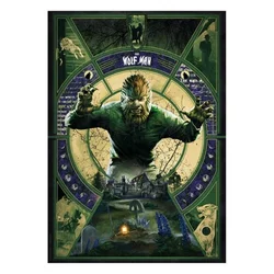 Fanattik Universal Monsters Wolfman Print ( 068959 )