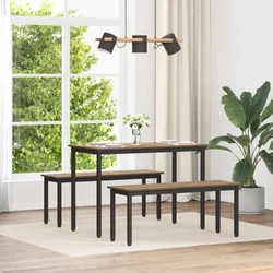 klupa Umjetnička hrastovina 110 x 35 x 45 cm Konstruirano drvo