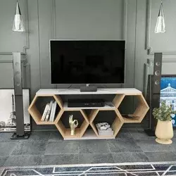 Hanah home TV Komoda Bal Belo-Hrast