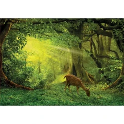 Puzzle Little Deer Educa 500 delov + lepilo Fix od 11 leta