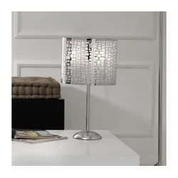 ONLI - Stona lampa BRUCE 1xE27/15W/230V 52 cm matni hrom