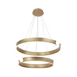 LED luster na sajli MARLEN LED/84W/230V zlatna