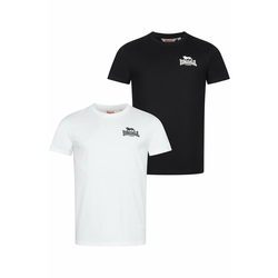 Lonsdale Mens t-shirt regular fit double pack