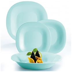 LUMINARC Desert tanjir Carine Turquoise 19cm 1/1