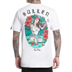 Hardcore majica moška - PREMIUM - SULLEN - SCM7312_WH