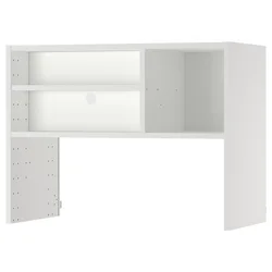 METOD Viseča omarica za vgradno napo, bela, 80x37x60 cm