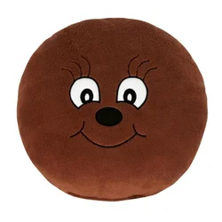 Blazinasta žoga - premer 35 cm - rjava