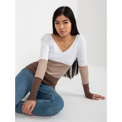 Blouse-RV-BZ-8429.18P-white-brown