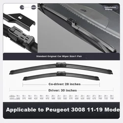Paisu Metlice brisača za automobil, 711 mm, 762 mm