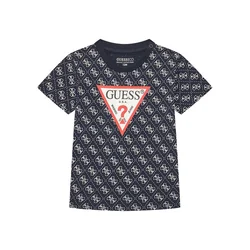 Guess Majica N5YI04 K8HM4 Mornarsko modra Regular Fit