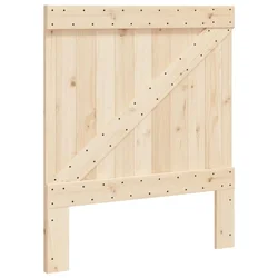Vidaxl Vzglavje 90x104 cm trdna borovina