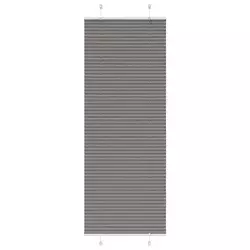Plisirana roleta antracit 70x200 cm širina tkanine 69,4 cm