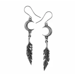 Uhani ALCHEMY GOTHIC - Pagan Dream Catcher - E467