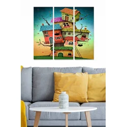 Set slika Wallity MDF302045234, 3 dijela