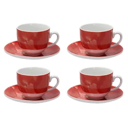 Tognana Set šoljica Colorplay, 4 komada, Crveni