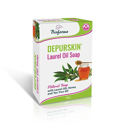 Depurskin® sapun s uljem lovora i čajevca, 140 g