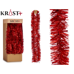 KRIST+ Ukrasna Girlanda crvena