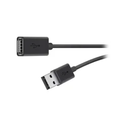 Belkin USB 2.0 A M/F 3m USB cable USB A Black