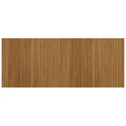 Vidaxl Preproga pravokotna rjava 80x200 cm bambus
