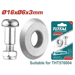 TOTAL Nož za rezač pločica O16xO6x3mm