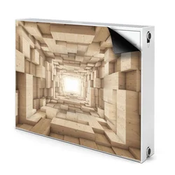 tulup.si Pokrov radiatorja Abstrakcija lesa 100x60 cm