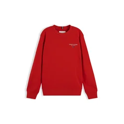 TOMMY HILFIGER Majica Essential rdeča