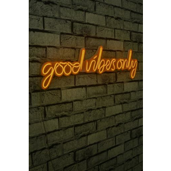 Wallxpert WALLXPERT Good Vibes Only - Yellow okrasna razsvetljava, (20813368)