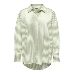 JDY Bluza JDYVESPER pastelno zelena/bela