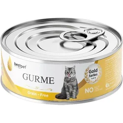 BESTPET Komadići piletine u želeu za mačke u konzervi Gurme Grain Free 100g