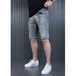 Denistar Muški šorts 100-2833, Regular, Sivi