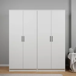 HANAH HOME Ormar bele boje Kardelen 1600 103