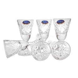 Marika Kristalni kozarci za vodko 30 ml Ananas