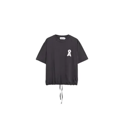 ARMEDANGELS Majica DRAWSTRING temno siva