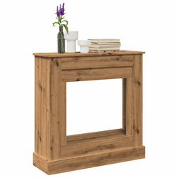 Okvir za kamin boja hrasta 90x30x90 cm od konstruiranog drva