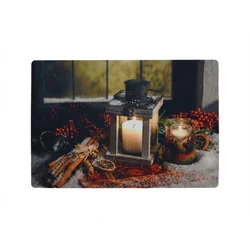 Božična predpražnik RUSTIC WELCOME 38x58 cm - več različic Različica: Venec
