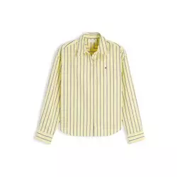 TOMMY HILFIGER Bluza  rumena / črna / bela