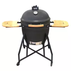 KAMADO ŽAR PATTERN FISH MATT ČRN fi22, 56cm