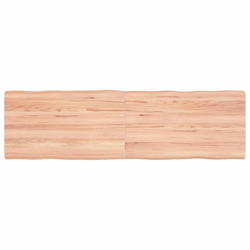 Stolna ploča svjetlosmeđa 140x40x(2-4) cm obrađena hrastovina