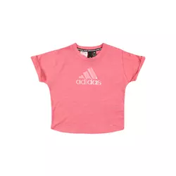 adidas G BOS TEE, dečja majica za fitnes, pink GQ8344