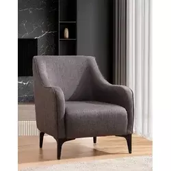 Atelier del Sofa Fotelja Belissimo 94x87x77cm Tamnosiva