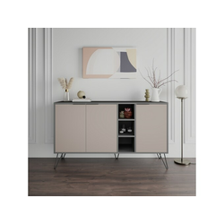 Hanah Home Konzolna komoda Clara Konzolna komoda - Antracit,