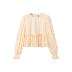 MANGO Bluza Petelino med