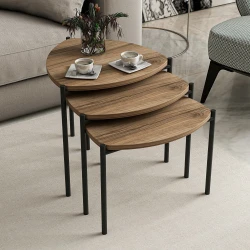 Hanah Home Set klub stolova, 3 komada Lenny Orah