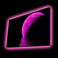 WALLXPERT Dekorativno LED osvetljeno platno sa slikanjem 4570PMDACT 005