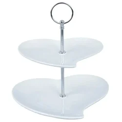 Vilde 122936 - Porcelanski  stalak na  2 sprata za serviranje / prezentaciju, 21