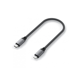 SATECHI Kabl USB-C na Lightning, 25cm, Sivi