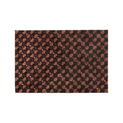 Preproga MOCCA 80x150 cm rjava/rdeča
