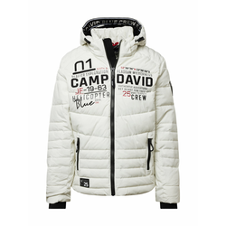 CAMP DAVID Zimska jakna, boja pijeska / svijetlosiva / crvena / crna
