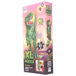 KS GAMES  Igračka puzzle Dinosaurus XS 28615 52 komada