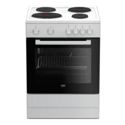 Beko FSS66001GW Električni šporet, 4 ringle, 71 l